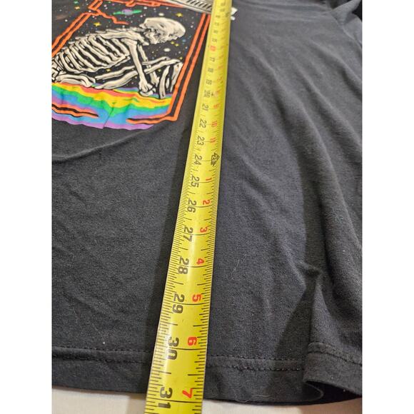 Into The AM T-Shirt Size 4XL Skeleton In A Bottle Graphic T Shirt Rainbow Festiv - Picture 10 of 11